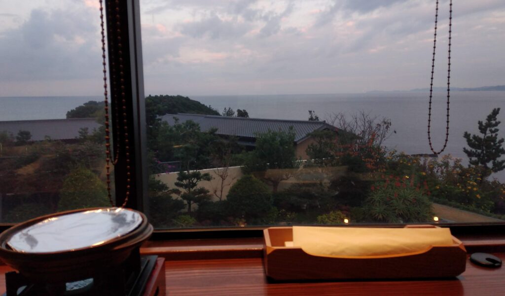 浜千鳥の湯 海舟のレストランから見た景色の画像