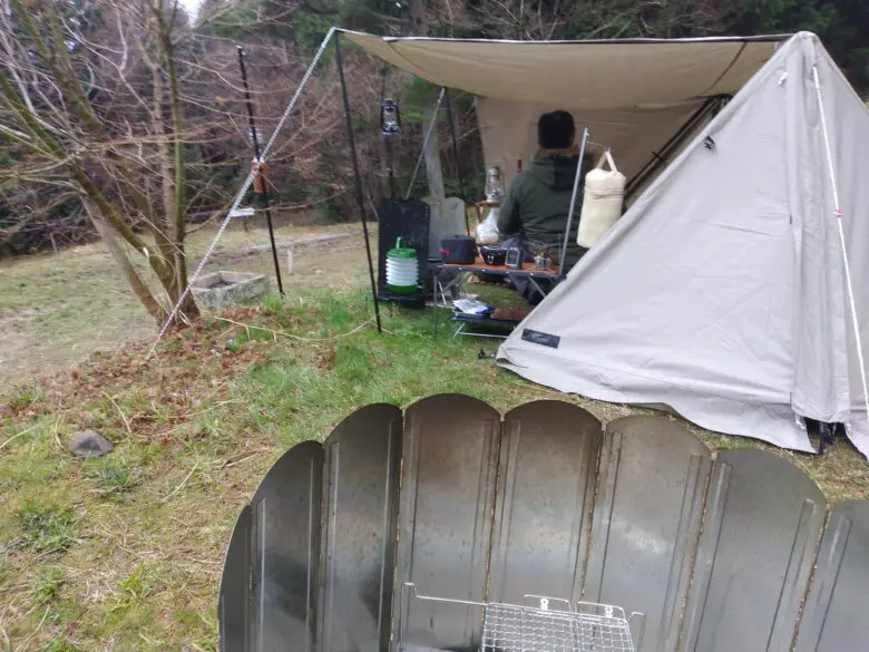 FIELDOORのパップテントTC320をレビューしたブログ記事 - 浮世雲の