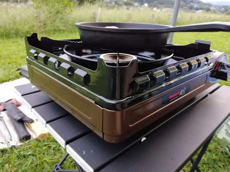 イワタニの風まるをキャンプで使った口コミ的なブログ記事 - 浮世雲の