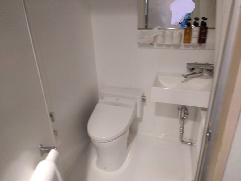 ホテルカジワラのユニットバストイレ写真
